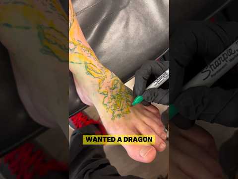 Would you Tattoo your foot?