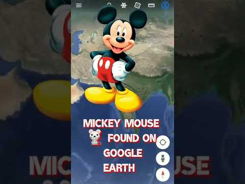 Mickey Mouse🐁Found On Google Earth|Google Map Secrets|