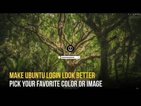 UPDATE: Change Ubuntu Login Screen Background | Customize GDM Wallpaper (FULL GUIDE)