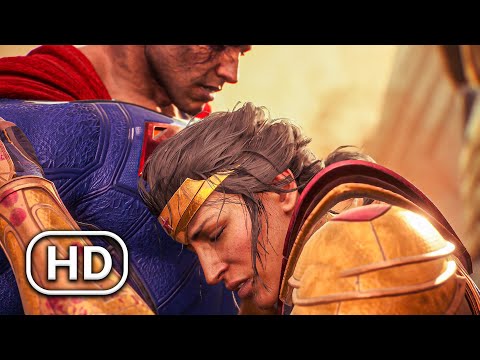 Superman Vs Wonder Woman | Wonder Woman Almost Kills Superman [4K UHD]