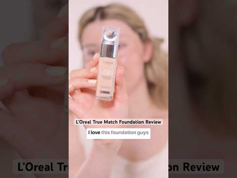 L"Oreal True Match Foundation Review #shorts