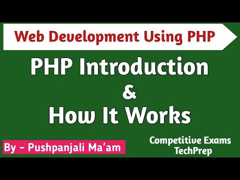 Lec - 1.1 Introduction to PHP || How PHP Works ? in Hindi