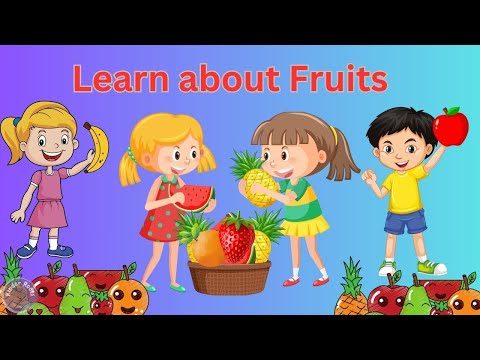 The Fruit Basket : Learn & Spell Together | Pre School | Furits Names Video For Kids and Toddlers