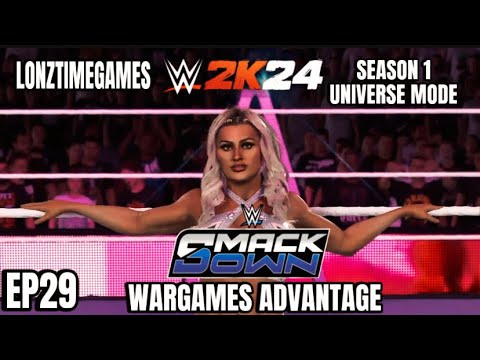 Wargames Advantage |WWE2K24 Universe mode -season 1 EP29