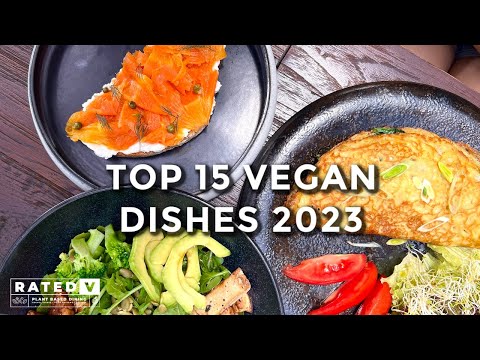 MY TOP 15 VEGAN DISHES OF 2023 IN 2 MINUTES