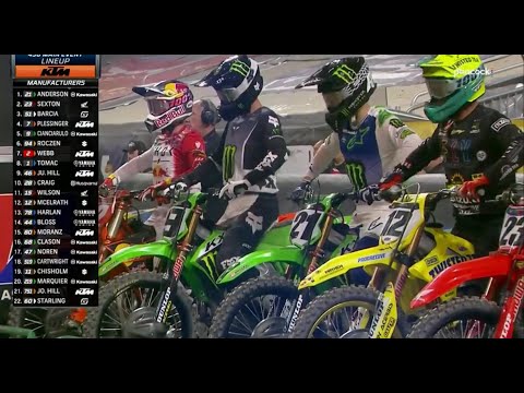 AMA Supercross 2023 | Detroit - 250 + 450 Main Event