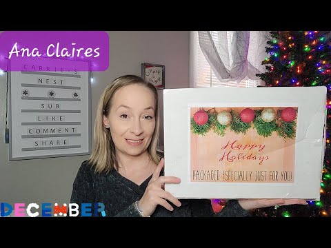 Ana Claires Unboxing for November 2021 • 10% off Discount #anaclaires #unboxing #subscriptionbox