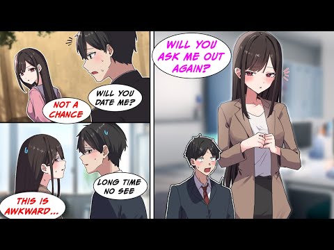 [Manga Dub] 6 years after she rejected me, we reunite at work and... [RomCom]