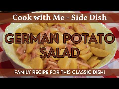 German Potato Salad | Family Recipe | Cookout Classic Side Dish for BBQs, Picnics & Oktoberfest!