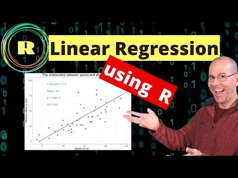 Linear regression using R programming