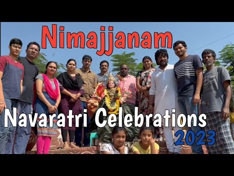 Navaratri Celebrations| Durga Mata visarjan | Durga Devi nimajjanam 2023