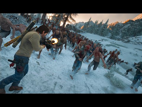 Days Gone - Defeating 2000 Freakers With Growler [999 Horde Everywhere]