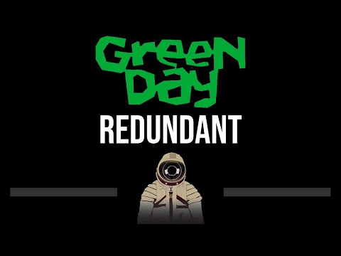 Green Day • Redundant (CC) (Upgraded Video) 🎤 [Karaoke] [Instrumental Lyrics]