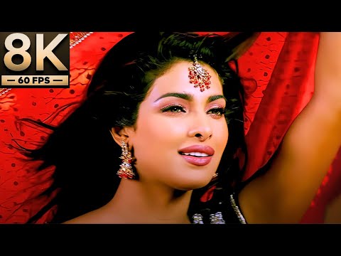 8K Remastered - Lal Dupatta | Priyanka Chopra, Salman Khan, Akshay Kumar | Mujhse Shaadi Karogi