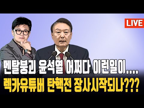 긴급알림)국민의힘을 위하여 탄핵추진부터 무력화 시키겠습니다!/이조심판에 사활을 걸어야 할  때 입니다./ 2024.12.05. [황경구시사파이터]