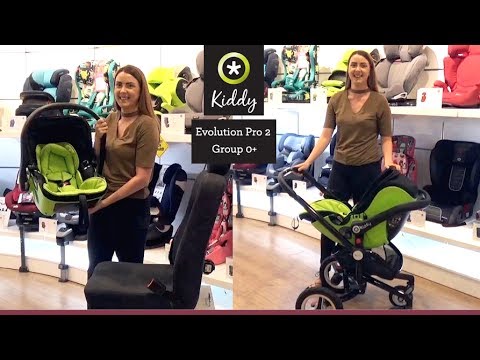 Kiddy Evolution Pro 2 Group 0+ Car Seat Installation Demo - Direct2Mum