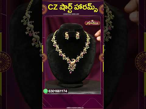 #Shorts #czshortharams  | Ambica Fashion Jewellery