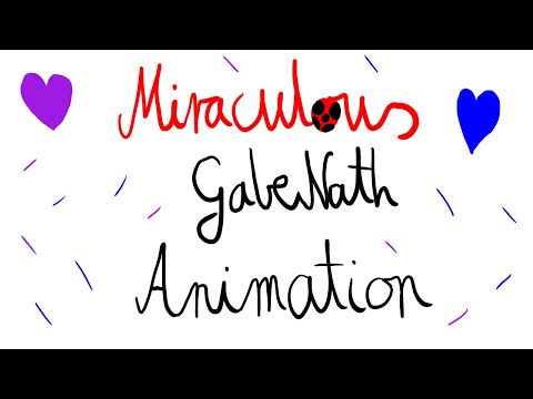 Miraculous GabeNath Animatic - Måneskin "The Loneliest"