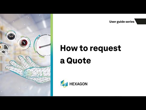 Webshop: How to Request a Quote on Hexagon Webshop?