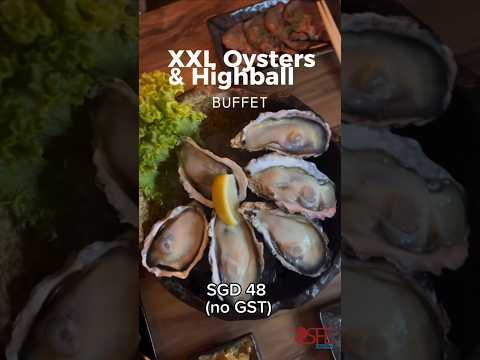 OYSTER BUFFET FOR $48 in Singapore! | by @tere_austin