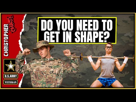 Get in shape for the Army - 3 things to work on