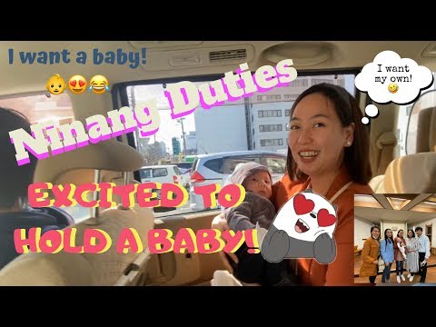 Baby Christening in Japan | Ninang Duties | I want a baby!😍