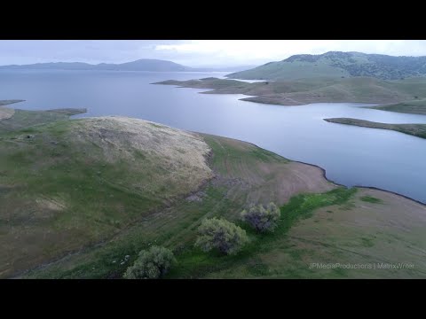 Drone Flying at San Luis Reservoir, California 4/18/2020