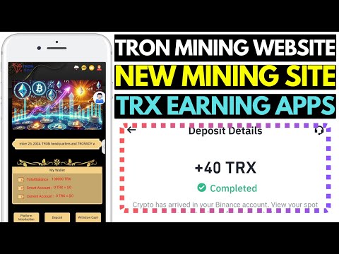 TRON Grab Earning Platform | New TRX Mining Website in 2025 | Best TRX Mining Sites in 2025