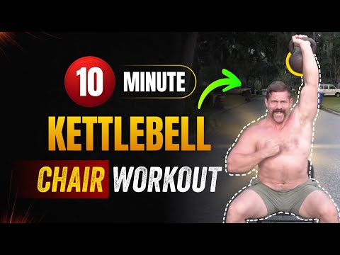 Single Kettlebell Chair Workout | Coach MANdler