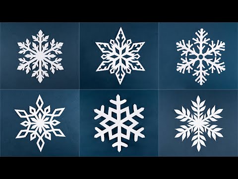 The Best Collection of Paper Snowflakes | Amazing Paper Snowflakes | Christmas Decorations