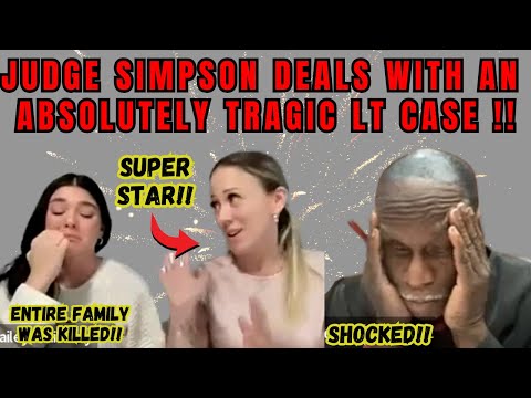 Judge Simpson Deals With An ABSOLUTELY TRAGIC Landlord Tenant Case...Gotta See THIS One!!