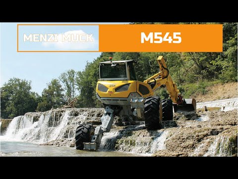 M545 - walking excavator by Menzi Muck