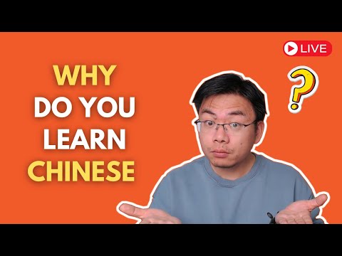 Why do you Learn Chinese?你为什么学习汉语？|Answer Your Questions|Chinese Listening Practice