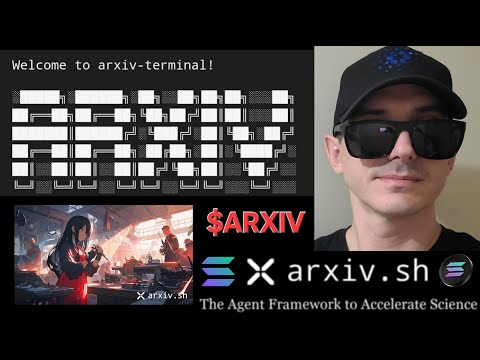 $ARXIV - ARXIV TOKEN CRYPTO COIN HOW TO BUY SOLANA AI AGENT SOLANA SOL RAYDIUM BLOCKCHAIN METEORA