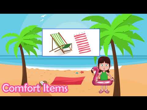 TopKids Educational Video: Kids Beach Day Activities