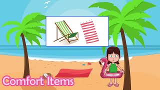 TopKids Educational Video: Kids Beach Day Activities