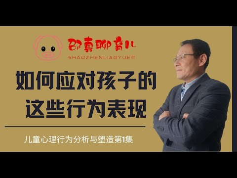 【如何应对孩子的这些行为表现】儿童心理行为分析与塑造第1集 |父母需要培训