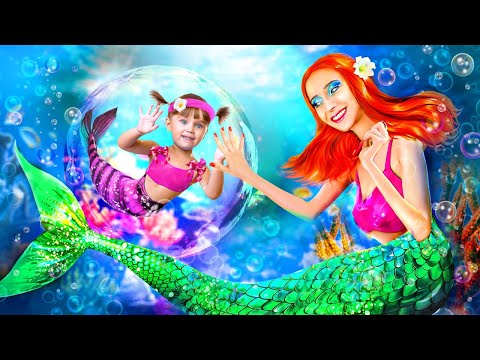 I Was Adopted IN A LITTLE MERMAID! How to Go From Nerd to a Popular Mermaid by ChaCha!