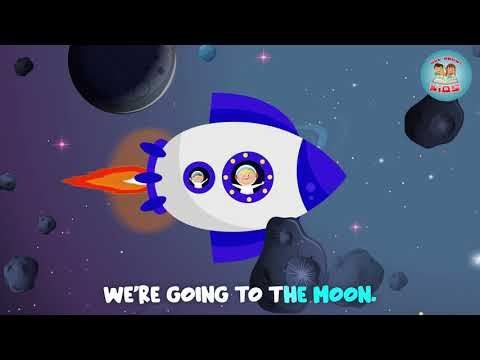 Zoom Zoom Zoom We're Going to The Moon Song - Nursery Rhymes and Kids Songs