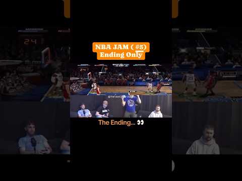 NBA JAM (# 5) Ending Only #NBAJam #gamingshorts #buzzerbeater #crazyending #videogames #funny