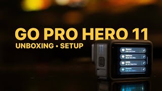 UNBOXING GO PRO HERO 11 | ASMR | SETTING UP #goprohero11 #asmr