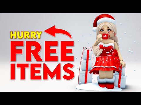 HURRY! GET NEW FREE ITEMS & HAIRS 🤩🥰 ROBLOX CHRISTMAS EVENTS