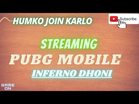 HUMKO JOIN KARLO   | Streaming PUBG MOBILE Kr. with my squad and randoms #PUBGMOBILE #PUBG