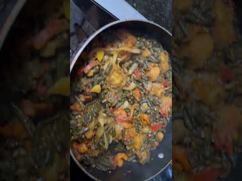 Cooking vegetable #Food #Subscribe #￼ India#guyana