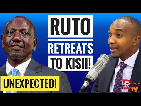 GENZ MAKE PRESIDENT RUTO RETREAT TO KISII STATE LODGE FOR NEW YEARS ADDRESS!