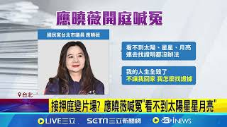 哭求願"戴電子腳鐐"換交保 應曉薇:報告法官我很委屈｜94要賺錢