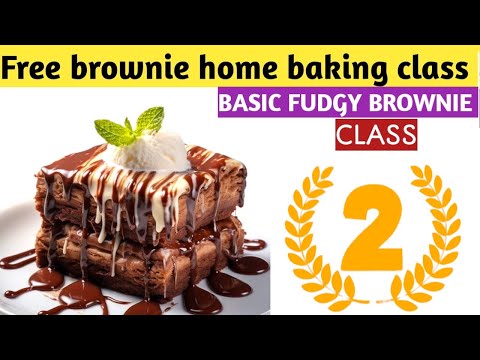 💥#class2#fudgybrownie/free class#business#brownieclass#brownierecipe#brownie#brownie #browniebaking