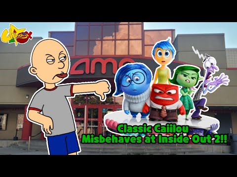 Classic Caillou misbehaves at Inside Out 2/Grounded