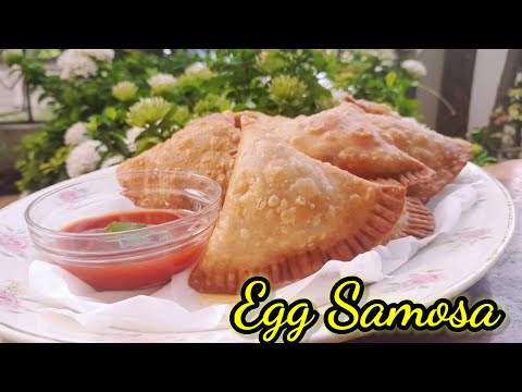 Instant Egg Samosa Recipe - No Maida| Quick & Easy Egg Snack | ഗോതമ്പ് പൊടി കൊണ്ട് ഒരു മുട്ട സമോസ