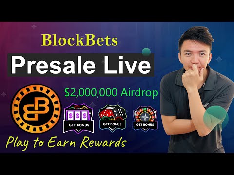 BlockBets $2 Million Airdrop | BlockBets Presale is Live | Play-To-Earn Project | $BBets Full Review